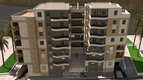 مشروع بناء مجمع سكني